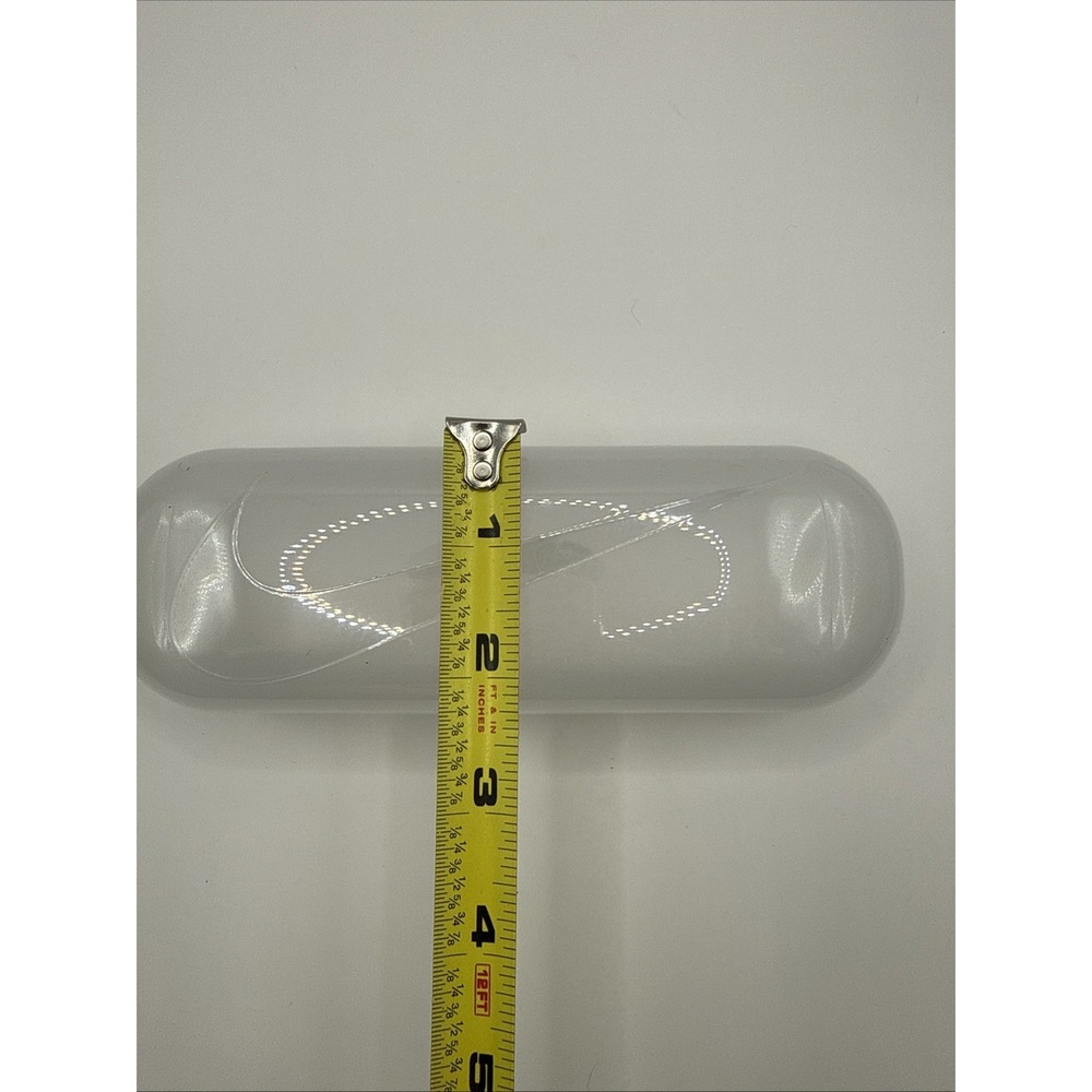 Nike Eye Glasses Case Hard Shell Sunglasses Case Frosted Clear Nike Swoosh Lg - Picture 6 of 6